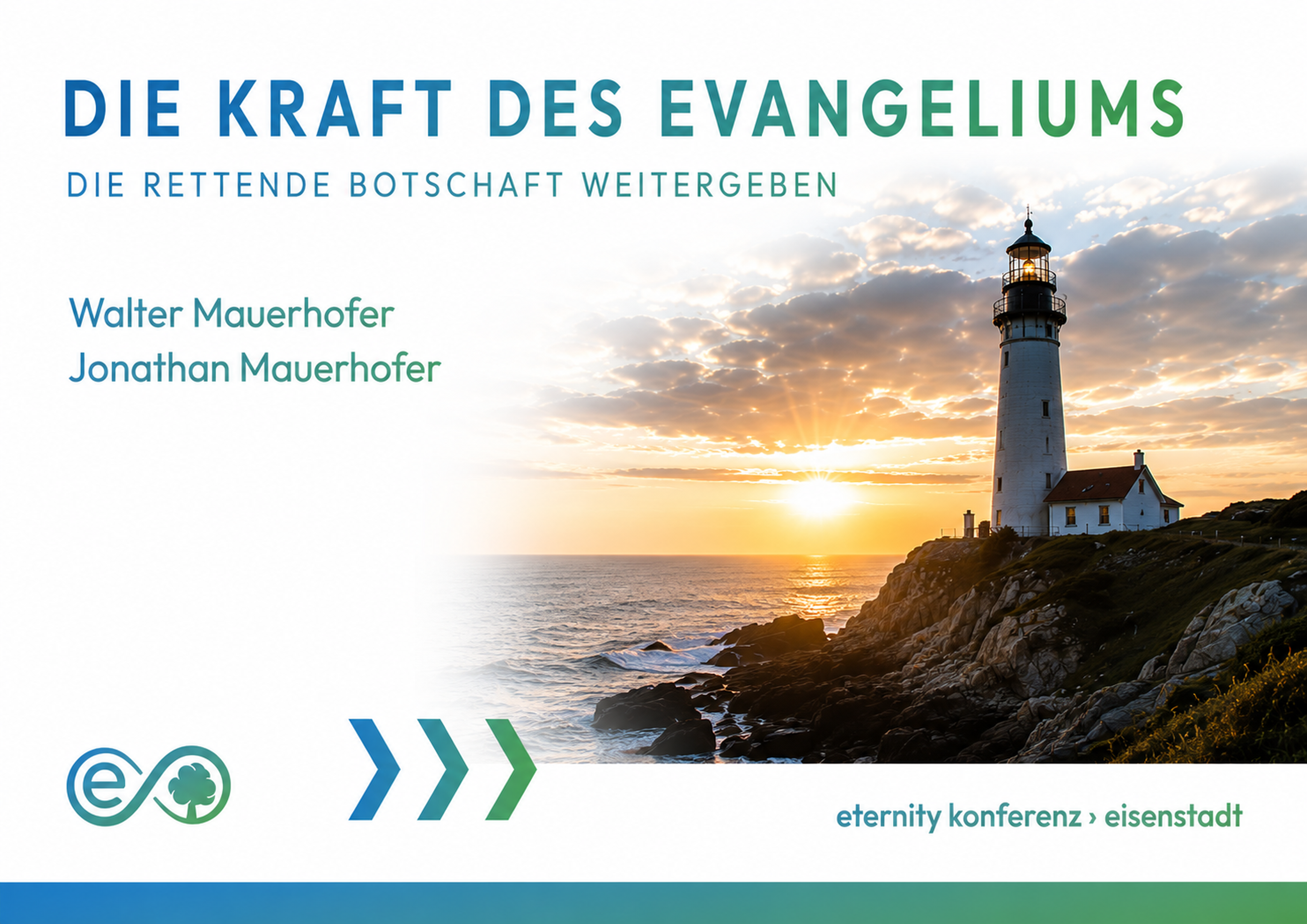 Einladung zur eternity Konferenz